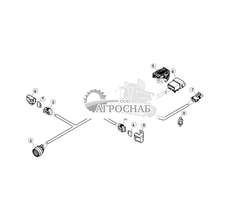 All Run Blockage Harness Extension, Center (775101 - ) - ST903924 66.jpg